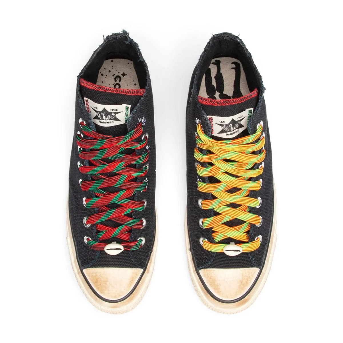 X BARRIERS CHUCK 70 BLACK/FIERY RED | Bodega