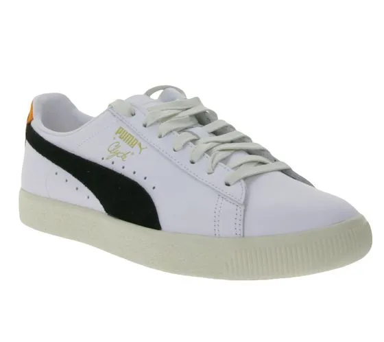 Zapatillas PUMA Clyde Base L para hombre, zapatillas de baloncesto retro urbanas 399413 01 blanco/negro