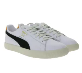 Zapatillas PUMA Clyde Base L para hombre, zapatillas de baloncesto retro urbanas 399413 01 blanco/negro