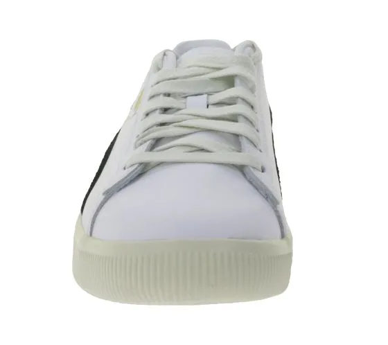 Zapatillas PUMA Clyde Base L para hombre, zapatillas de baloncesto retro urbanas 399413 01 blanco/negro