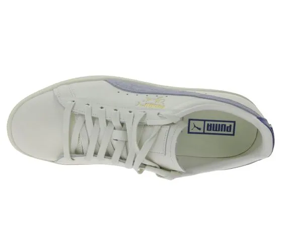 Zapatillas PUMA Clyde Base L para hombre, zapatillas de baloncesto retro urbanas 399413 04 blanco/gris